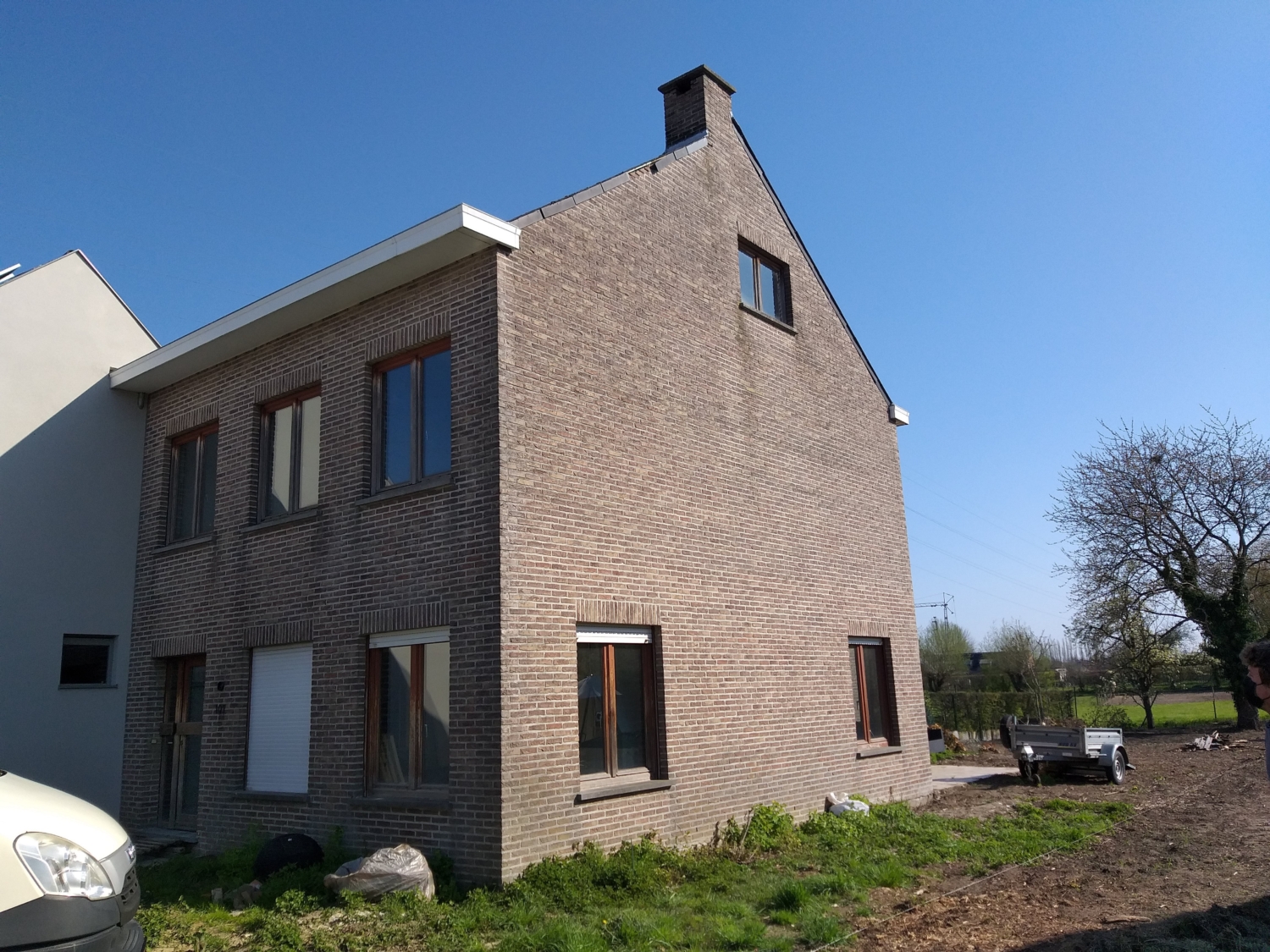 Before foto van verbouwing